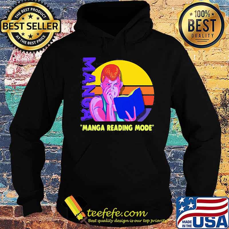 Manga reading mode vintage retro s Hoodie Manga reading mode vintage retro s Hoodie