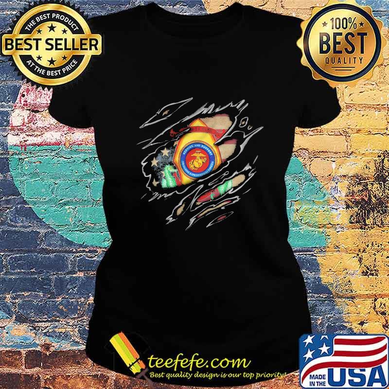 Marine corps base camp lejeune superman s Ladies tee Marine corps base camp lejeune superman s Ladies tee