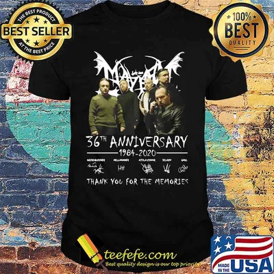 Marvel 36th anniversary 1984 2020 signature thank you for the memories shirt