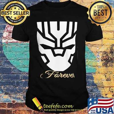Marvel heroes black panther chadwick boseman rip forever shirt
