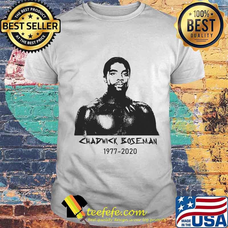 Marvel heroes black panther Chadwick Boseman1977 2020 shirt