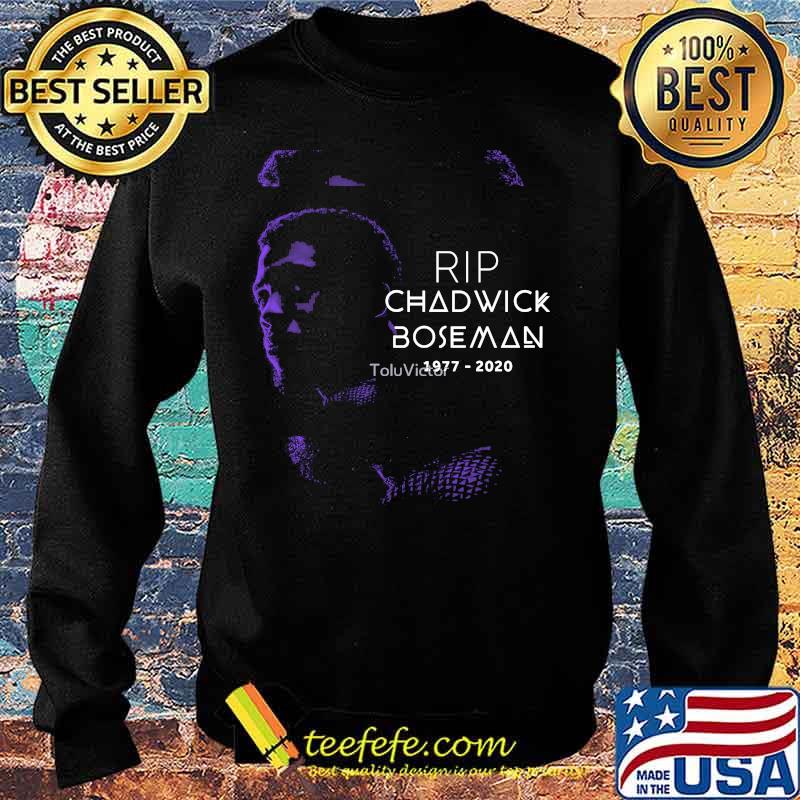 Marvel heroes black panther chadwick rip 1977 2020 s Sweater Marvel heroes black panther chadwick rip 1977 2020 s Sweater