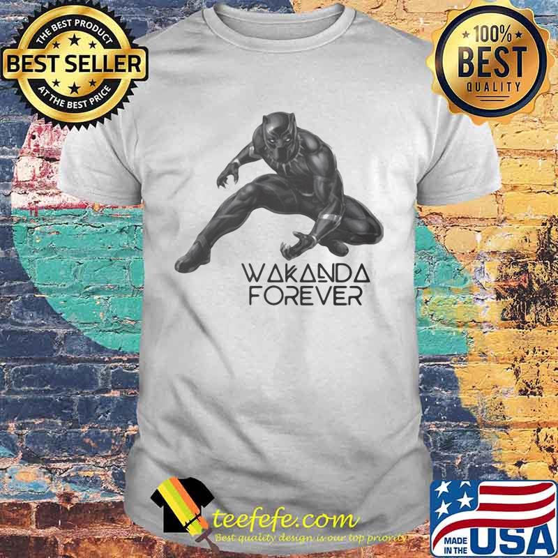 Marvel heroes black panther chadwick rip wakanda forever shirt