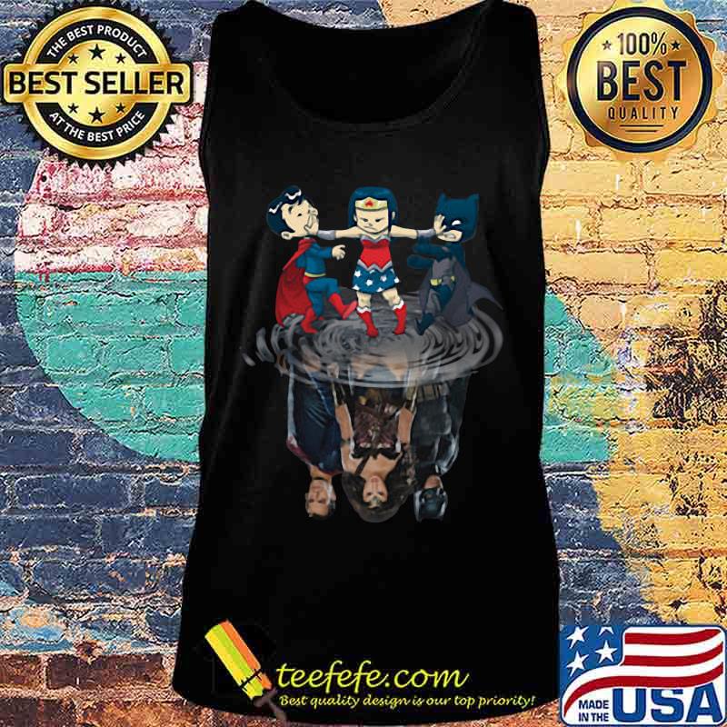 Marvel heroes chibi water reflection s Tank top Marvel heroes chibi water reflection s Tank top