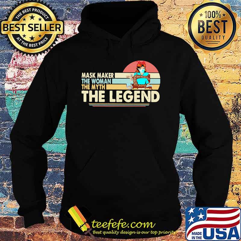 Mask maker the woman the myth the legend sewing vintage retro s Hoodie Mask maker the woman the myth the legend sewing vintage retro s Hoodie