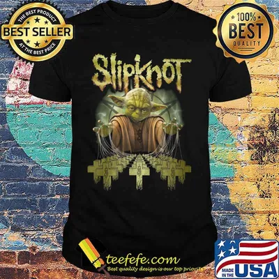 Master yoda slipknot band jesus shirt
