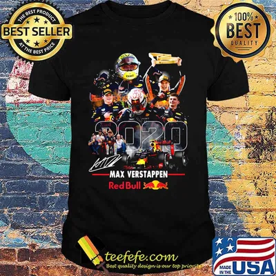Max verstappen red bull shirt