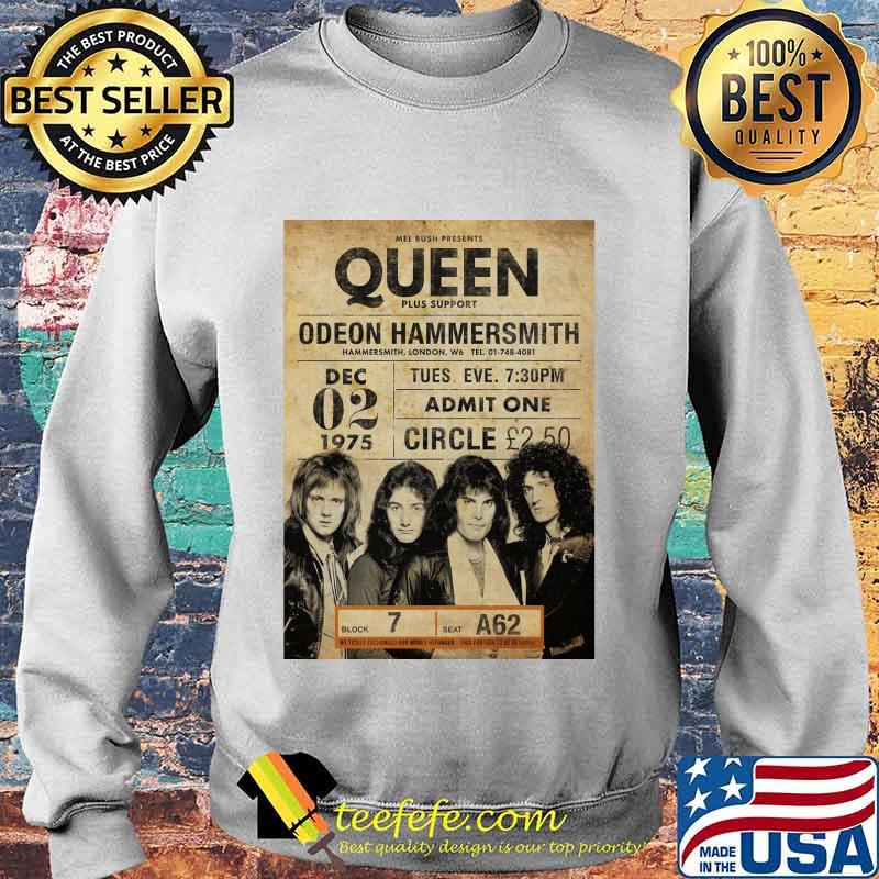 Mel bush presents queen plus support odeon hammersmith s Sweater Mel bush presents queen plus support odeon hammersmith s Sweater