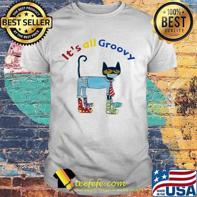 Meme black cat mask it's all groovy shirt