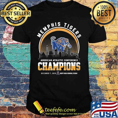 Memphis tigers american athletic conference champions shirt