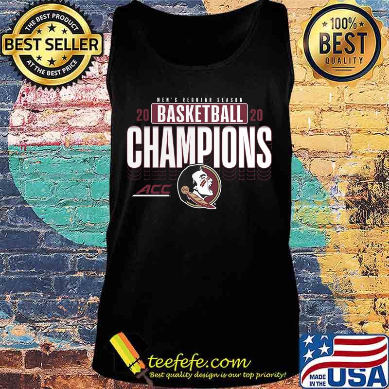 Men's regular season 2020 basketball champions florida state seminoles s Tank top Men's regular season 2020 basketball champions florida state seminoles s Tank top