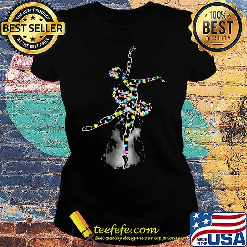 Merry christmas ballet dance lights s Ladies tee Merry christmas ballet dance lights s Ladies tee