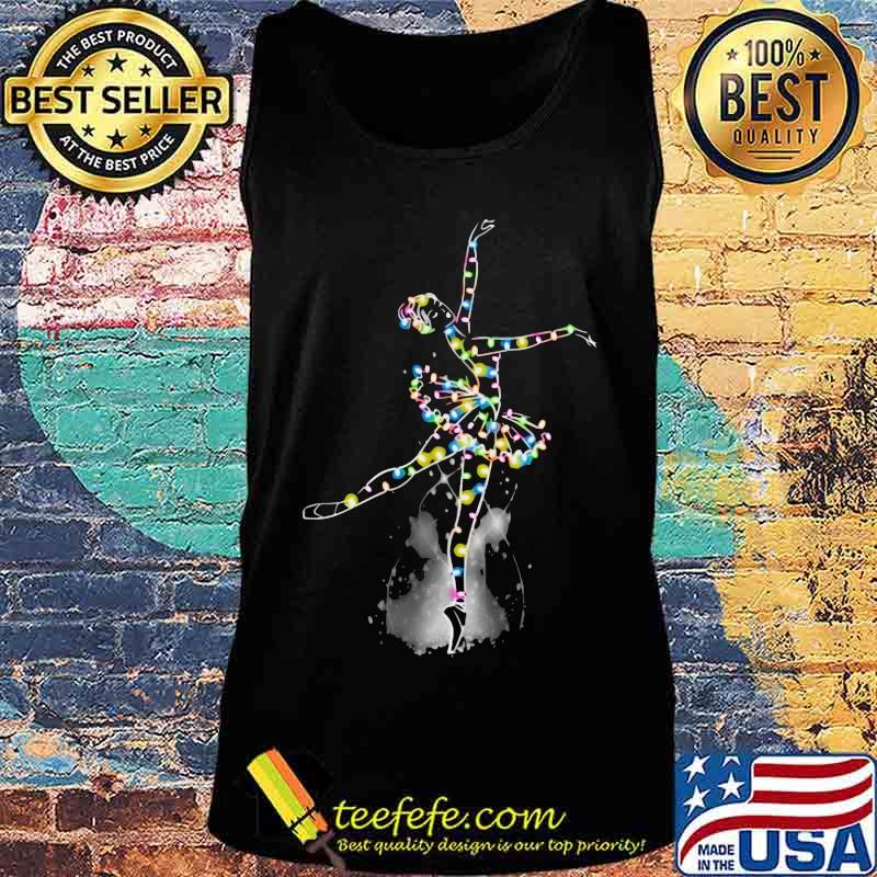 Merry christmas ballet dance lights s Tank top Merry christmas ballet dance lights s Tank top