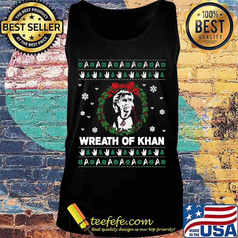 Merry christmas borja carcayu wreath of khan ugly s Tank top Merry christmas borja carcayu wreath of khan ugly s Tank top