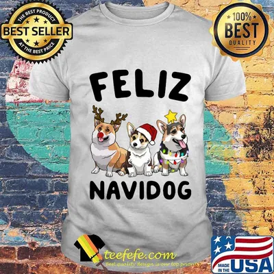 Merry christmas dogs feliz navidog shirt