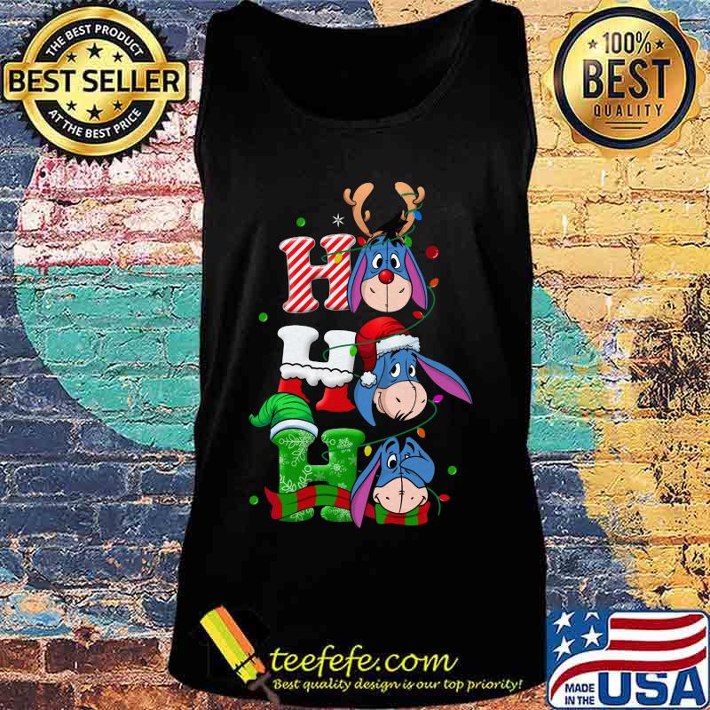 Merry christmas donkey eeyore ho ho ho s Tank top Merry christmas donkey eeyore ho ho ho s Tank top