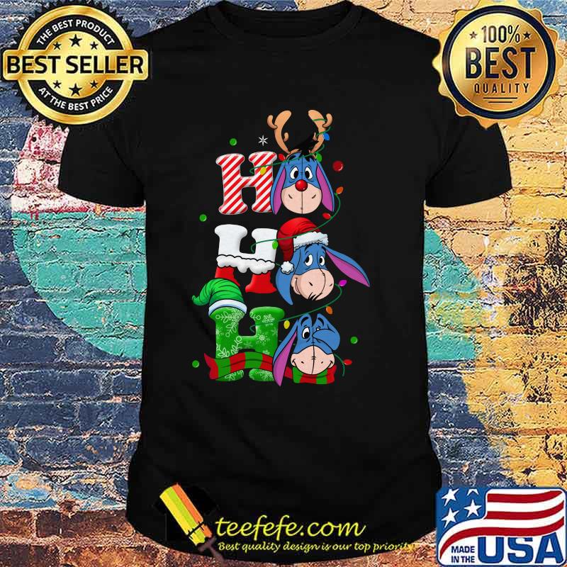 Merry christmas donkey eeyore ho ho ho shirt Merry christmas donkey eeyore ho ho ho shirt