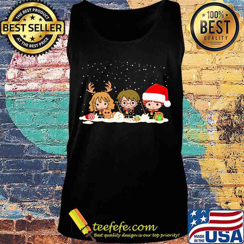 Merry christmas harry potter characters chibi s Tank top Merry christmas harry potter characters chibi s Tank top