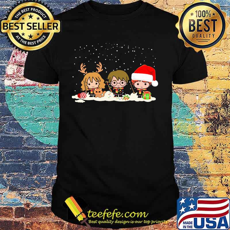Merry christmas harry potter characters chibi shirt Merry christmas harry potter characters chibi shirt