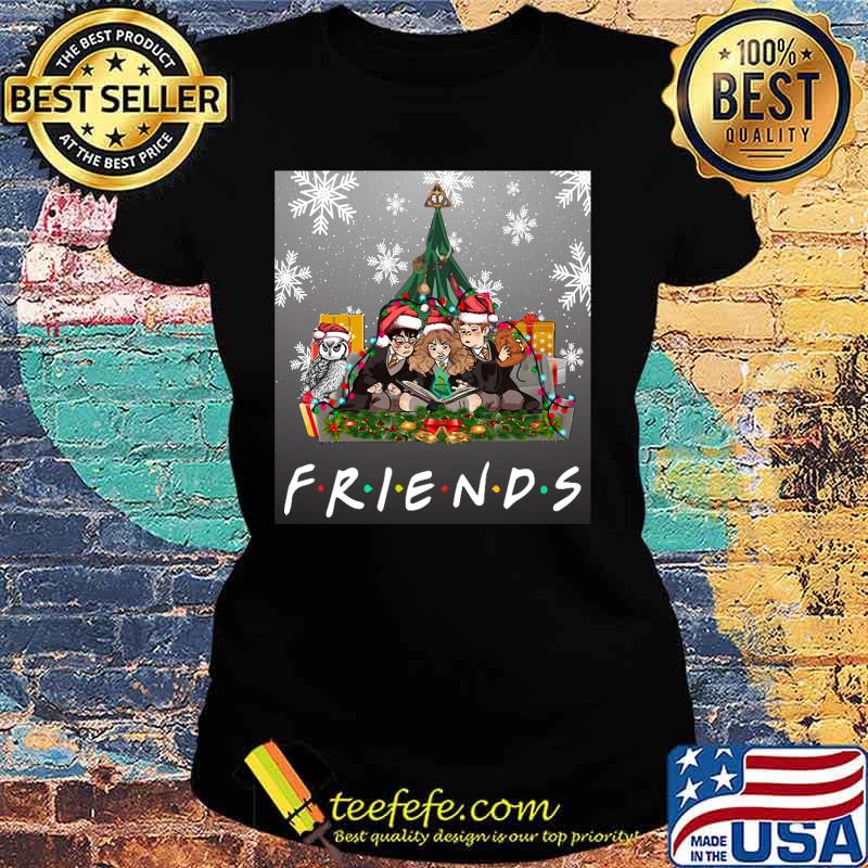 Merry christmas harry potter friends s Ladies tee Merry christmas harry potter friends s Ladies tee