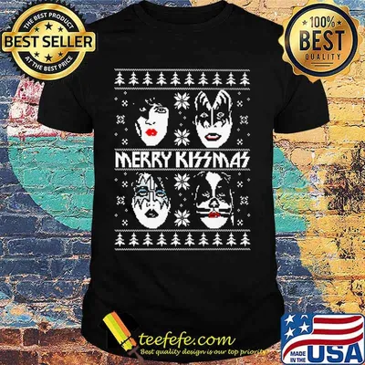 Merry christmas kissmas ugly shirt