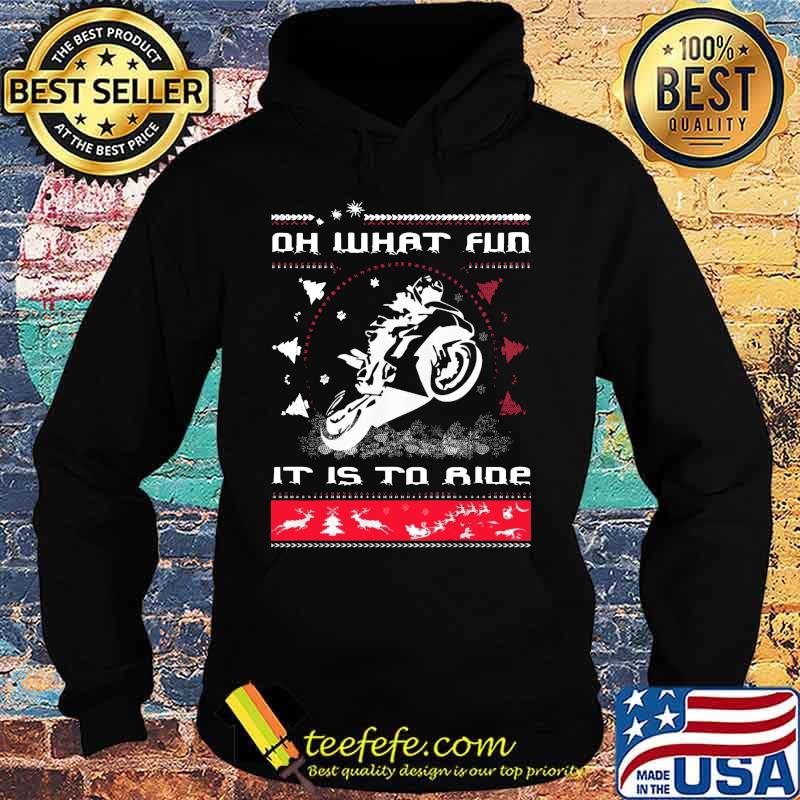 Merry christmas motorcycle oh what fun it is to ride ugly s Hoodie Merry christmas motorcycle oh what fun it is to ride ugly s Hoodie