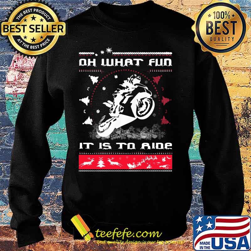 Merry christmas motorcycle oh what fun it is to ride ugly s Sweater Merry christmas motorcycle oh what fun it is to ride ugly s Sweater