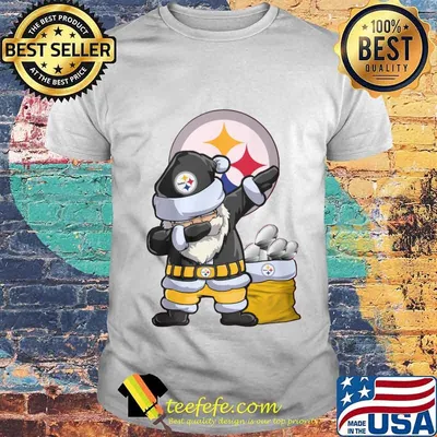 Merry christmas santa claus pittsburgh steelers shirt