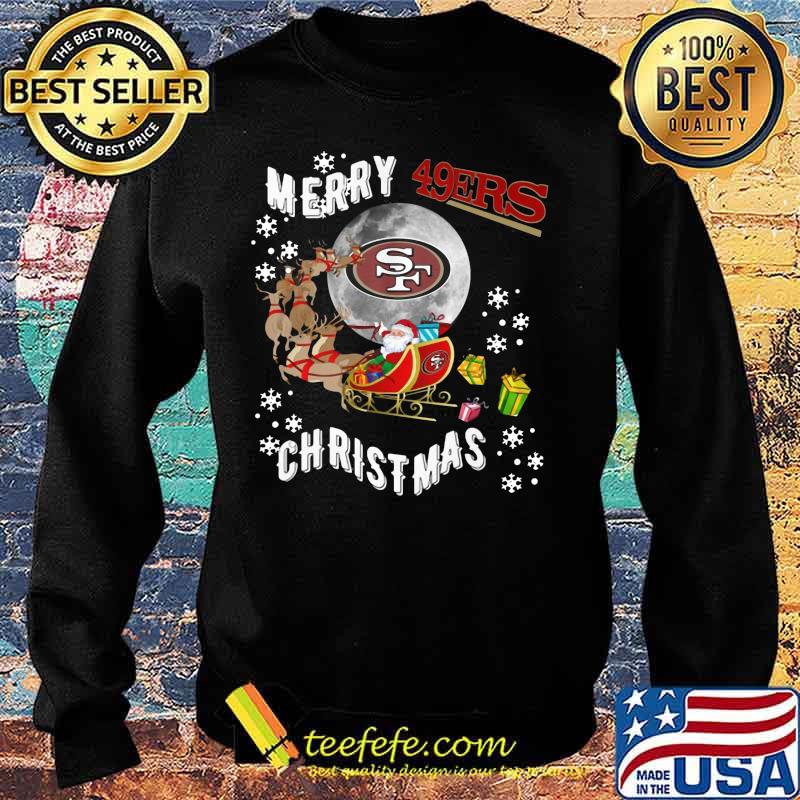 Merry christmas santa claus san francisco 49ers s Sweater Merry christmas santa claus san francisco 49ers s Sweater
