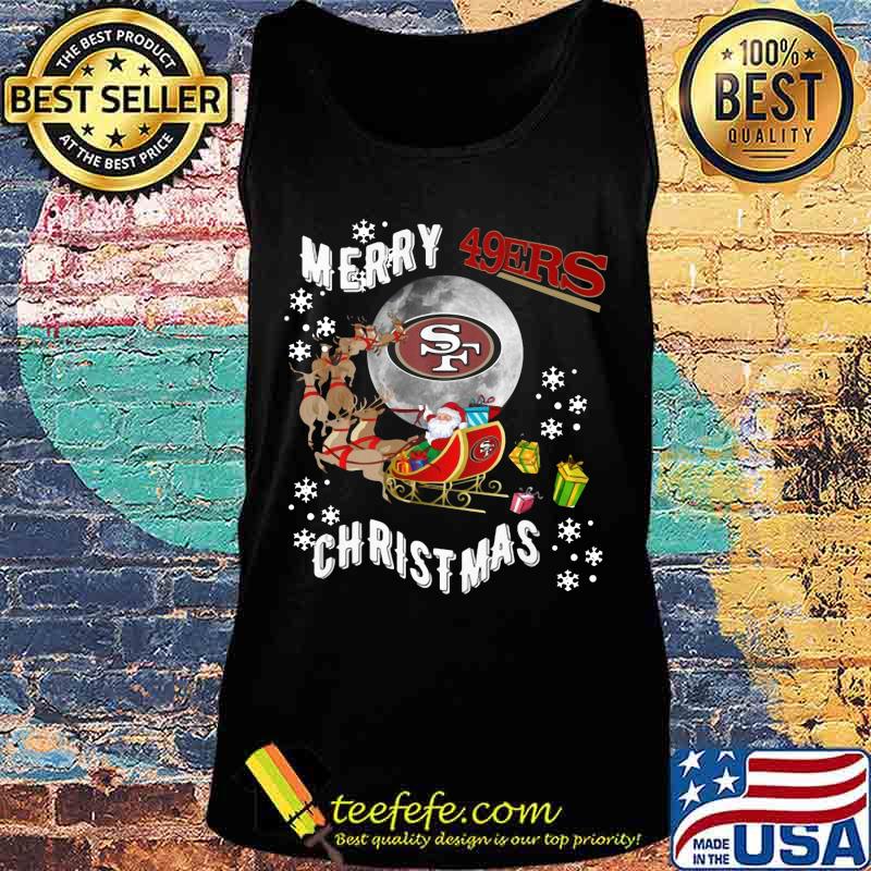Merry christmas santa claus san francisco 49ers s Tank top Merry christmas santa claus san francisco 49ers s Tank top