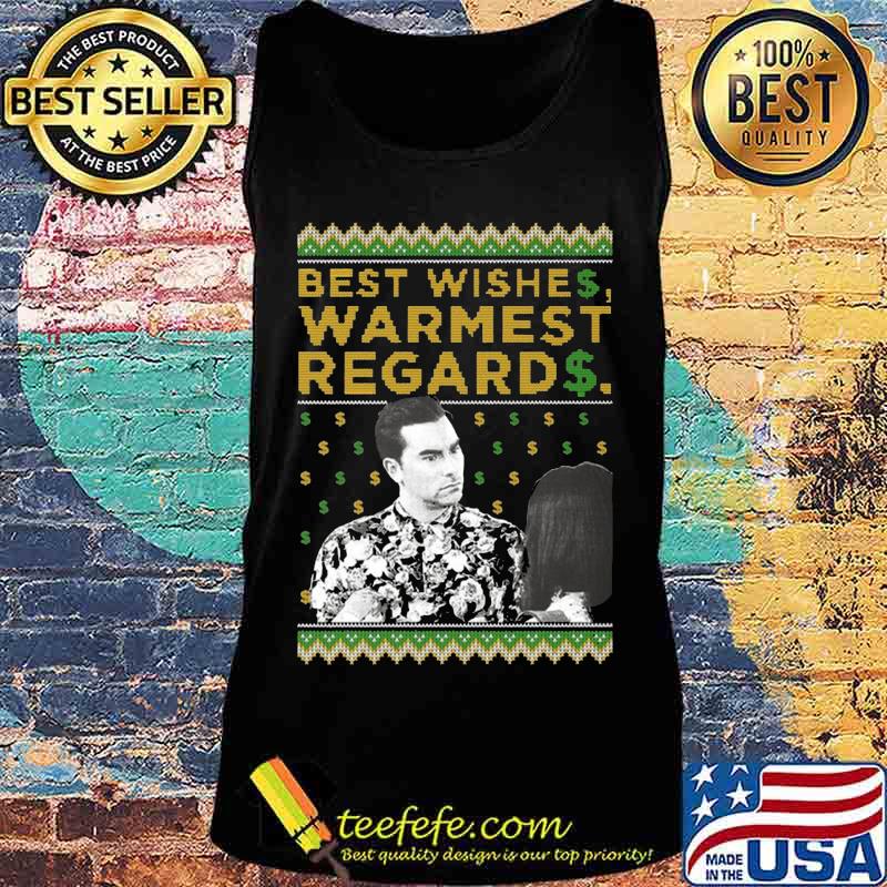 Merry christmas schitt's creek best wishes warmest regard ugly s Tank top Merry christmas schitt's creek best wishes warmest regard ugly s Tank top