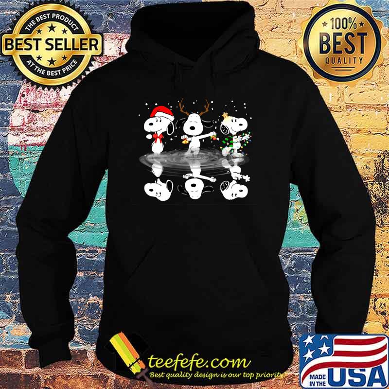 Merry christmas snoopy water reflection s Hoodie Merry christmas snoopy water reflection s Hoodie
