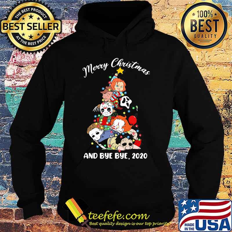 Merry christmas tree horror characters and bye bye 2020 s Hoodie Merry christmas tree horror characters and bye bye 2020 s Hoodie