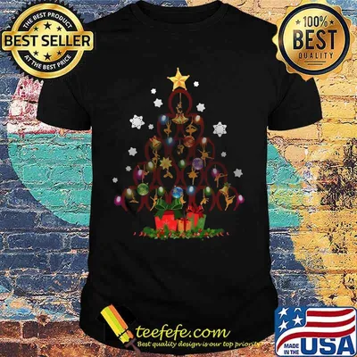 Merry christmas tree horseshoe shirt