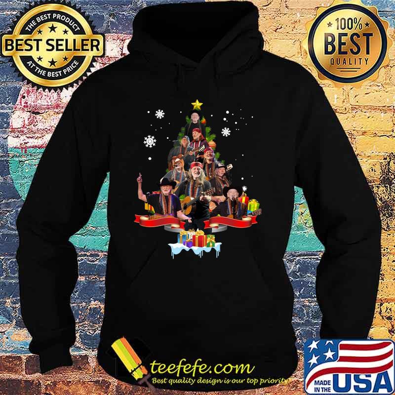 Merry christmas tree willie nelson s Hoodie Merry christmas tree willie nelson s Hoodie