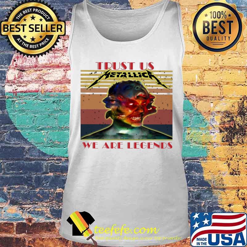 Metallica trust us we are legends vintage retro s Tank top Metallica trust us we are legends vintage retro s Tank top