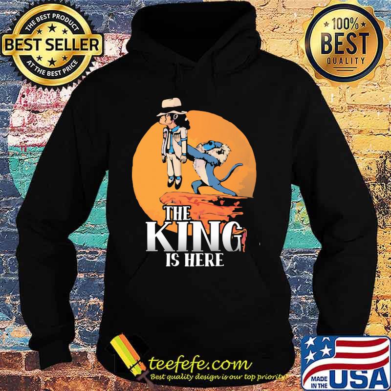Michael jackson and monkey the king is here s Hoodie Michael jackson and monkey the king is here s Hoodie