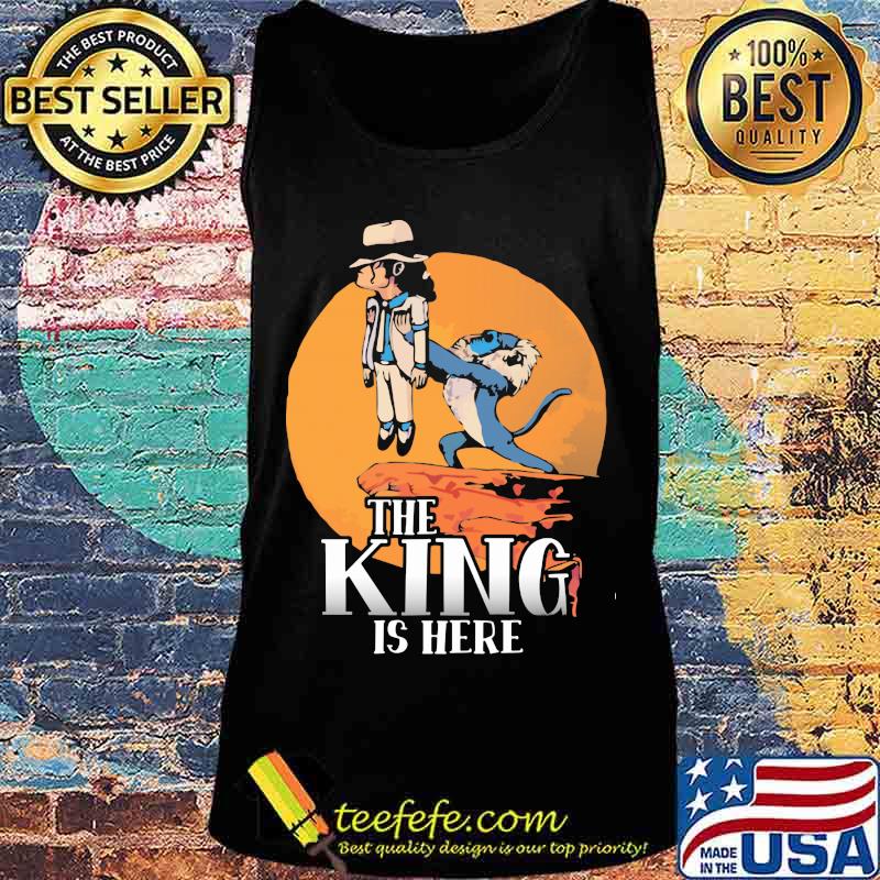 Michael jackson and monkey the king is here s Tank top Michael jackson and monkey the king is here s Tank top