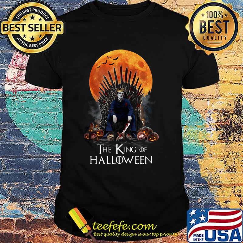 Michael myers the king of halloween sunset shirt