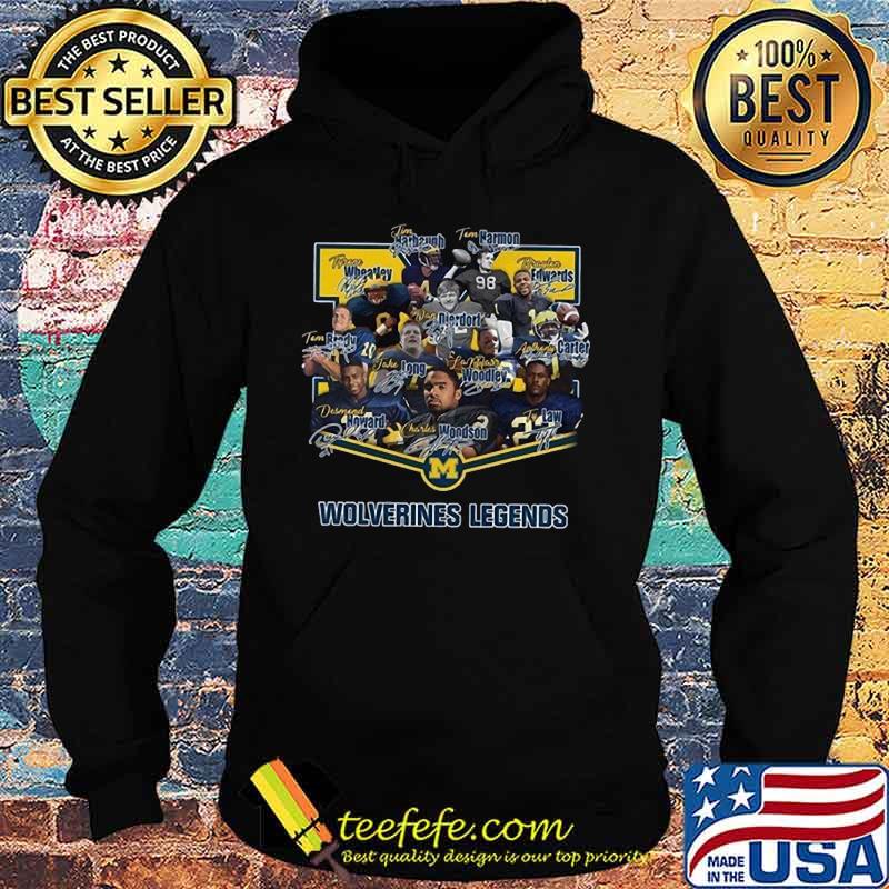 Michigan wolverines legends football players signatures s Hoodie Michigan wolverines legends football players signatures s Hoodie