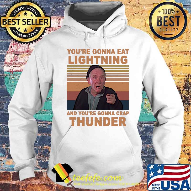 Mickey entrenador de rocky you're gonna eat lightning and you're gonna crap thunder vintage retro s Hoodie Mickey entrenador de rocky you're gonna eat lightning and you're gonna crap thunder vintage retro s Hoodie