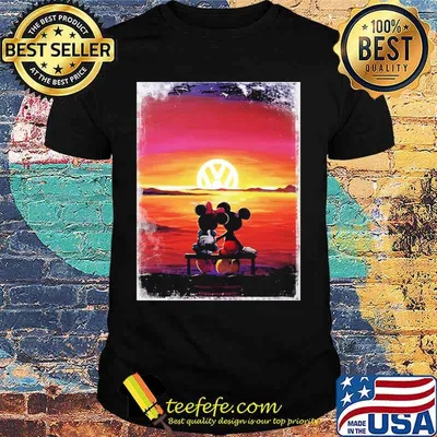Mickey minnie mouse seeing sunset doctor strange shirt