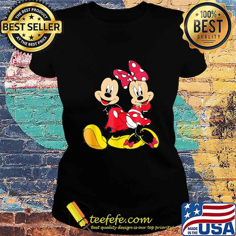 Mickey mouse and minnie mouse s Ladies tee Mickey mouse and minnie mouse s Ladies tee