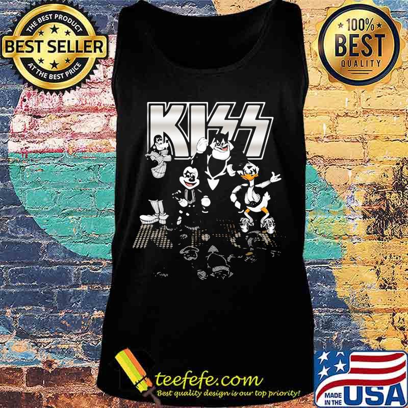 Mickey mouse cartoon characters kiss band s Tank top Mickey mouse cartoon characters kiss band s Tank top