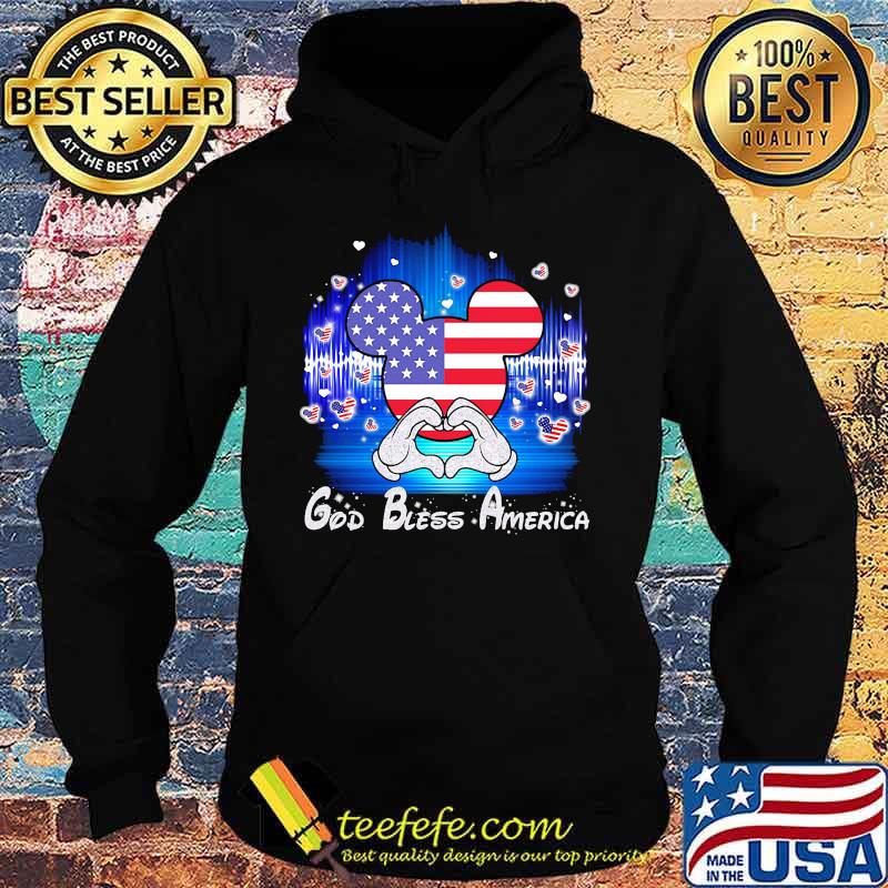 Mickey mouse god bless american 4th july independence day s Hoodie Mickey mouse god bless american 4th july independence day s Hoodie