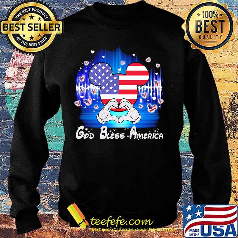 Mickey mouse god bless american 4th july independence day s Sweater Mickey mouse god bless american 4th july independence day s Sweater