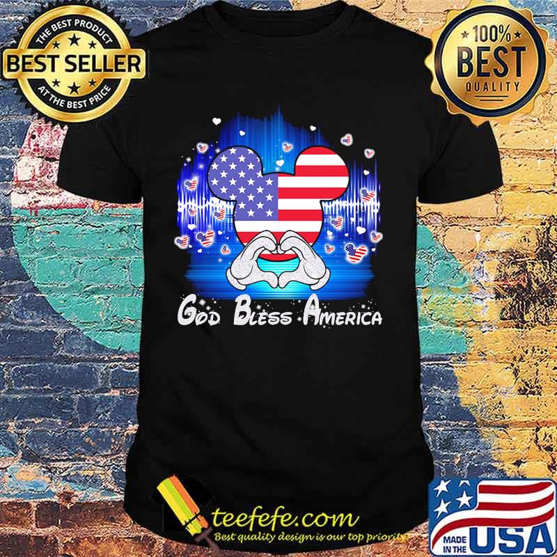 Mickey mouse god bless american 4th july independence day shirt Mickey mouse god bless american 4th july independence day shirt