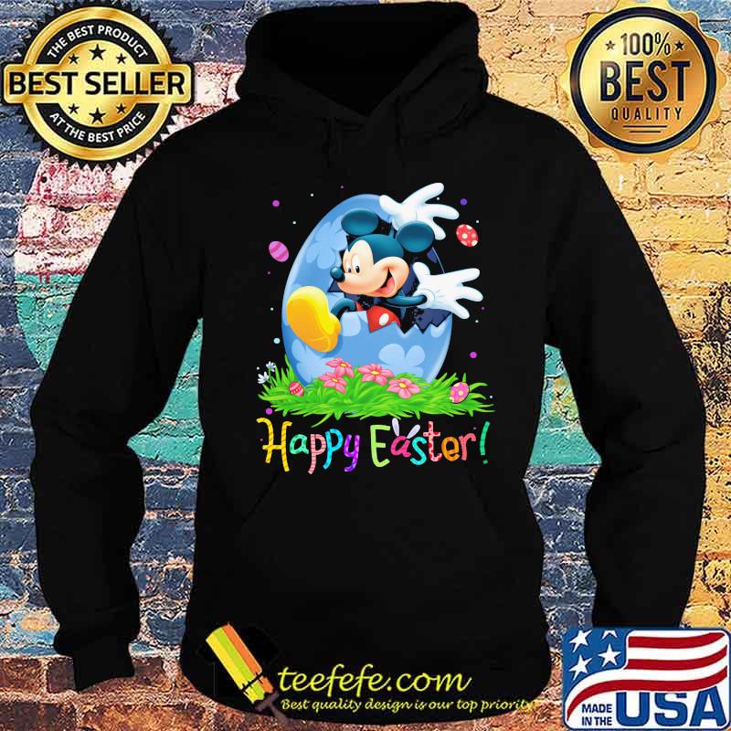 Mickey mouse happy easter flowers s Hoodie Mickey mouse happy easter flowers s Hoodie