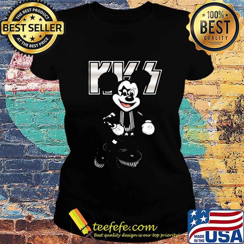 Mickey mouse kiss band s Ladies tee Mickey mouse kiss band s Ladies tee