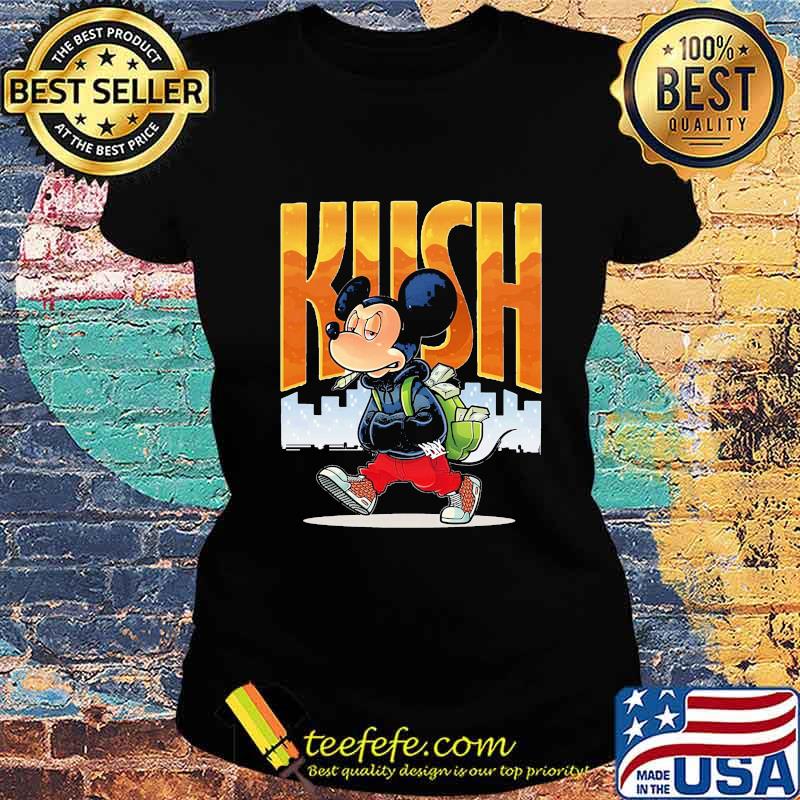 Mickey mouse kush band s Ladies tee Mickey mouse kush band s Ladies tee